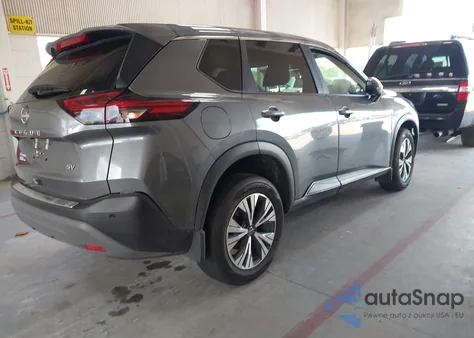 2022 Nissan Rogue Sv Fwd из США, поврежденный, VIN 5N1BT3BAXNC671393